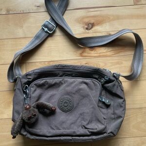 Kipling Taupe Crossbody Bag